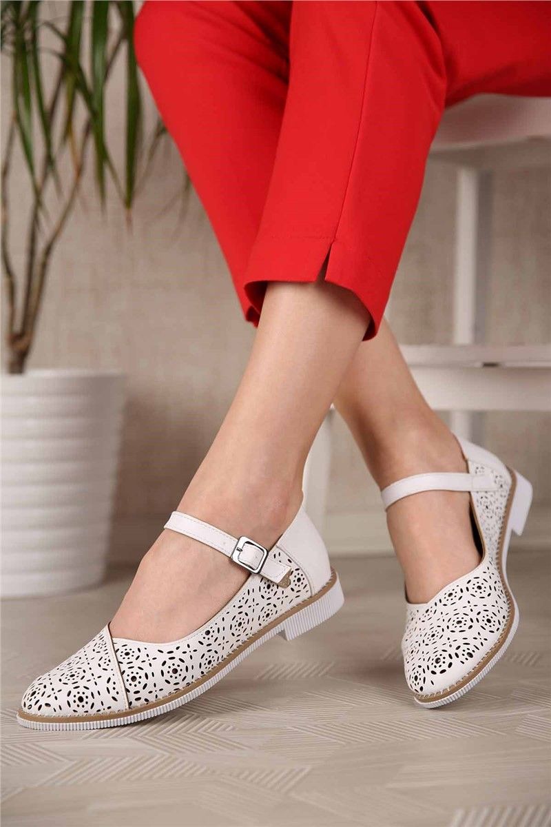 Ženske svakodnijevne cipele - Bijela 300922