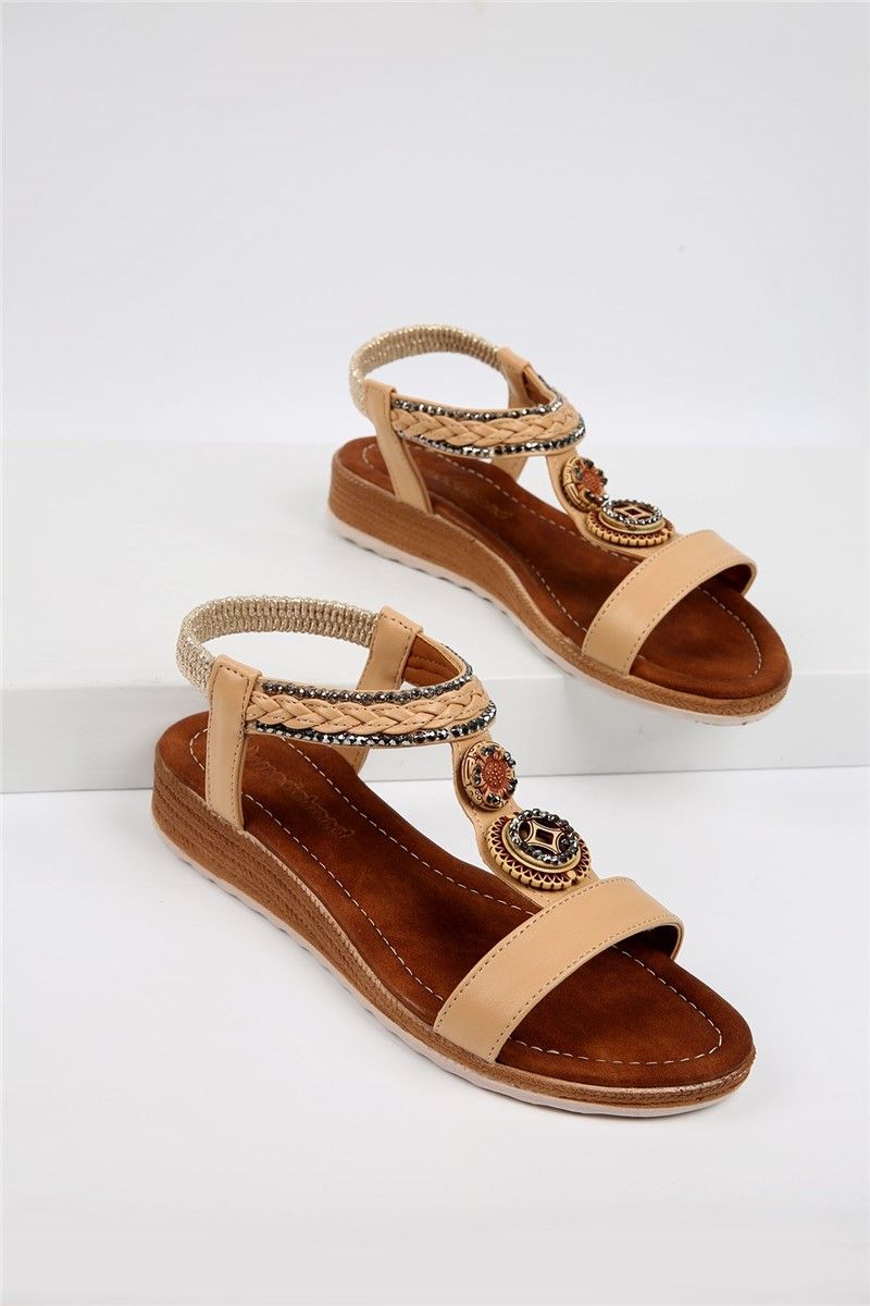 Women's sandals - Beige #328893