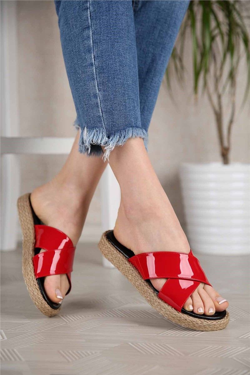 Modatrend Women's Sandals - Red #299908