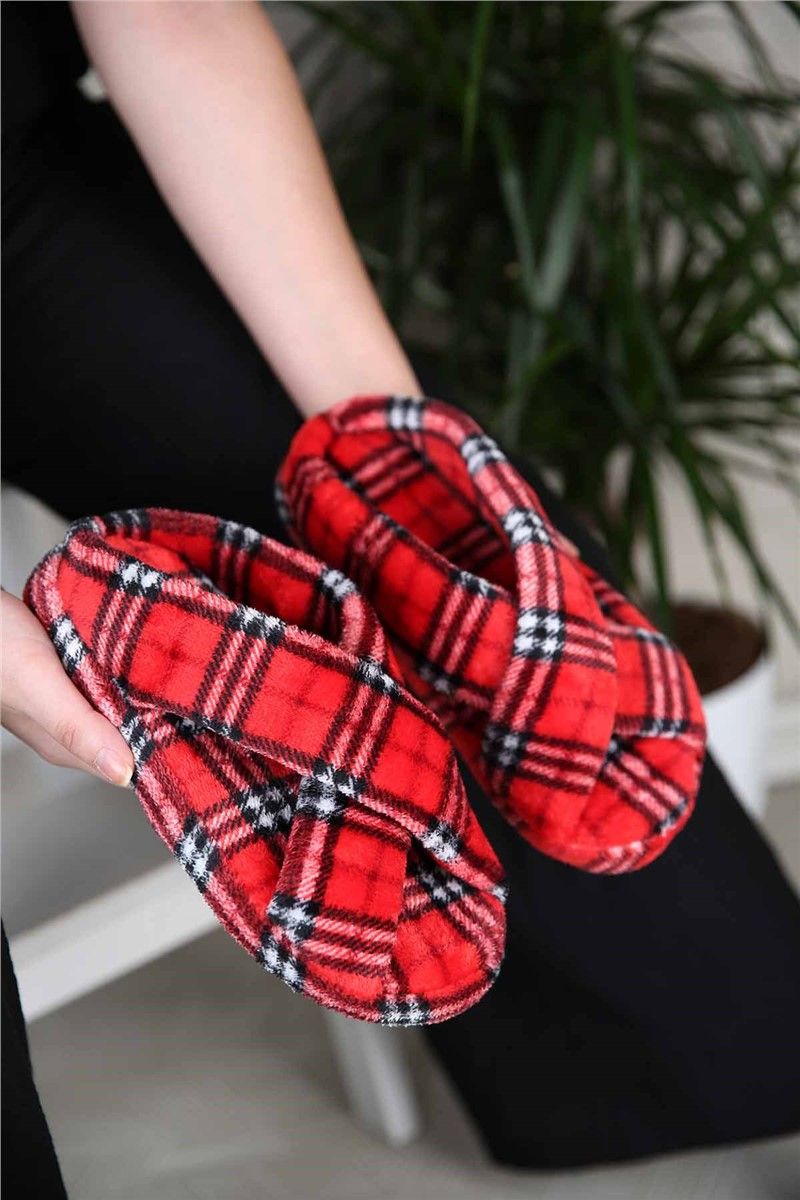 Modatrend Women's Slippers - Red #311172