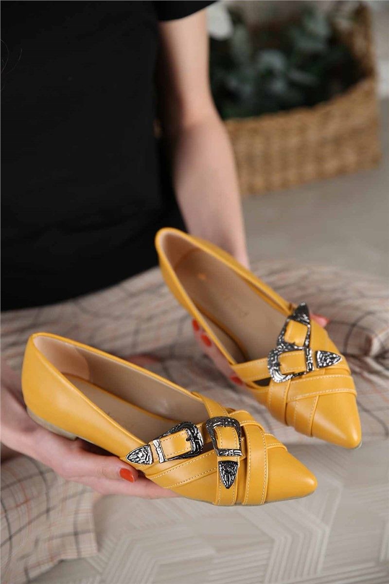 Női cipő - Sárga  #302772