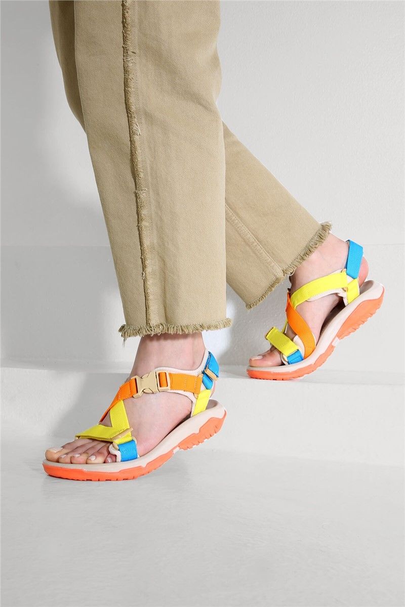 Sandali casual da donna - Multicolore #332254
