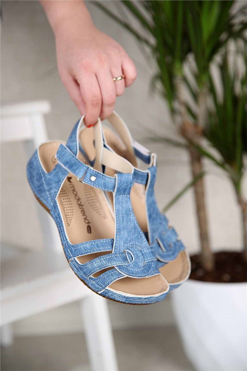 Women's sandals - Blue 304865