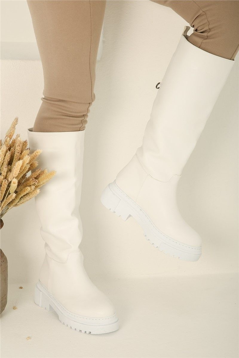 Women's Boots - White #319905