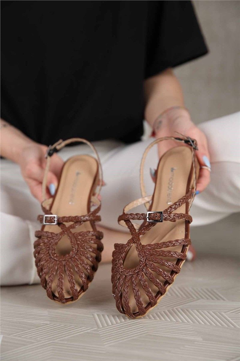 Modatrend Women's Sandals - Dark Brown #301231
