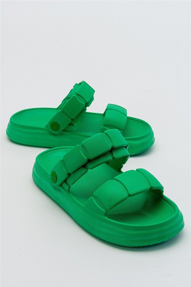 Sandali casual da donna - Verde #381730