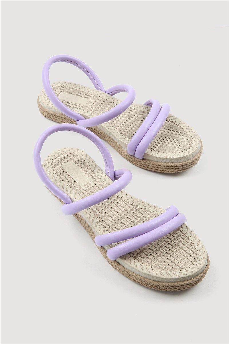 Women's sandals - Purple #331866