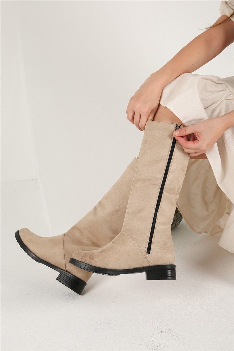 Women's suede boots - Vizon #320363
