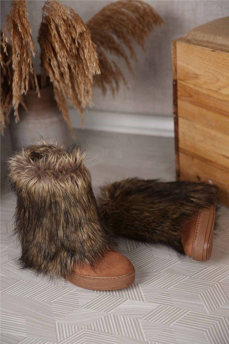 Women's Fur Boots - Taba #311652