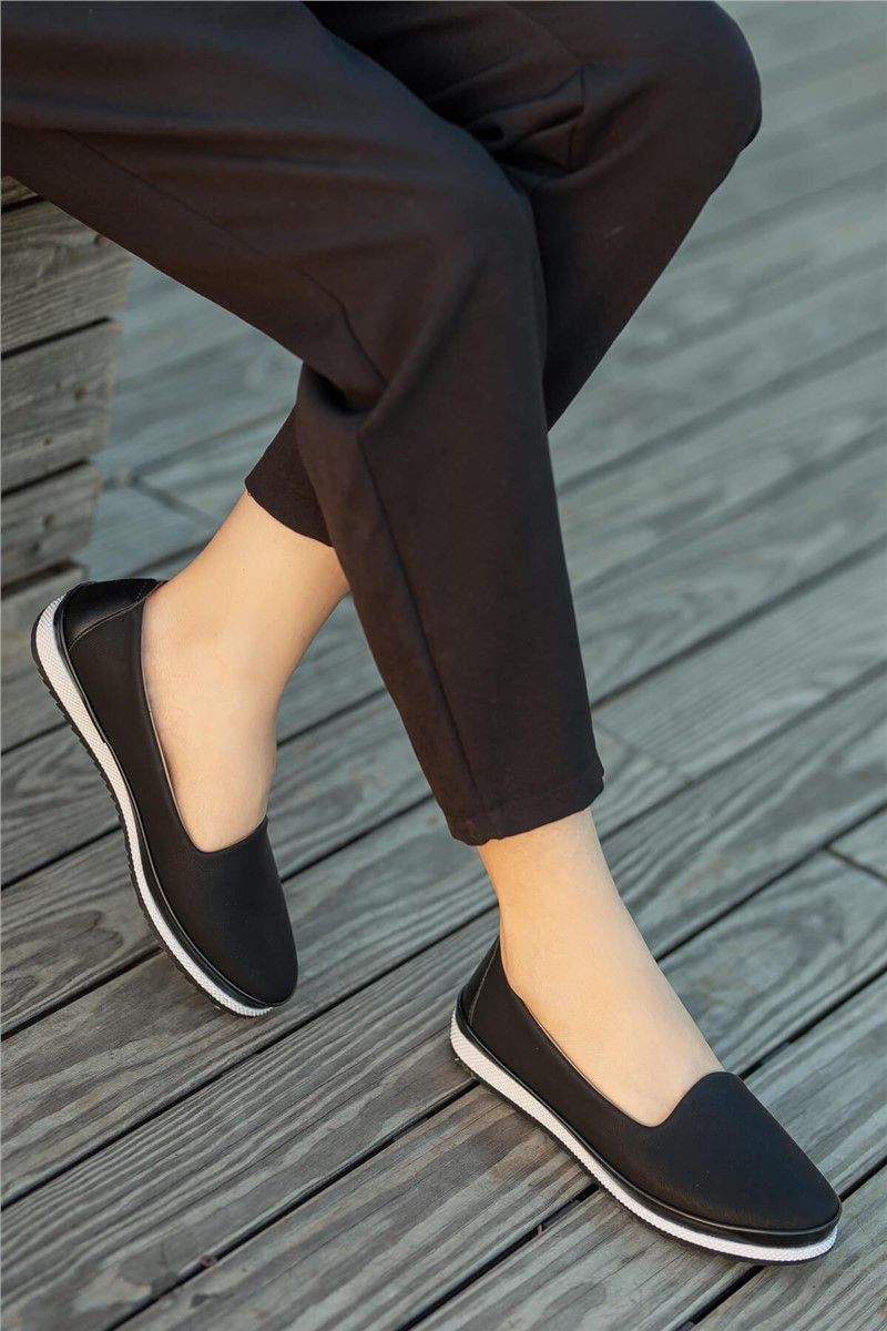 Women's Casual Shoes - Black #361469