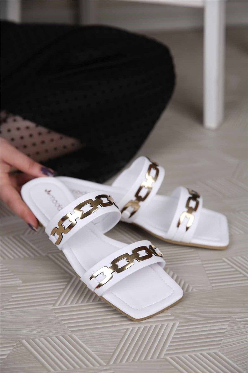 Modatrend Pantofole da donna - Bianco #309103