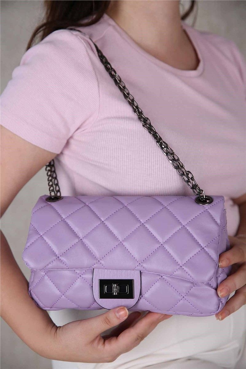 Modatrend Women's Handbag - Lilac #310708