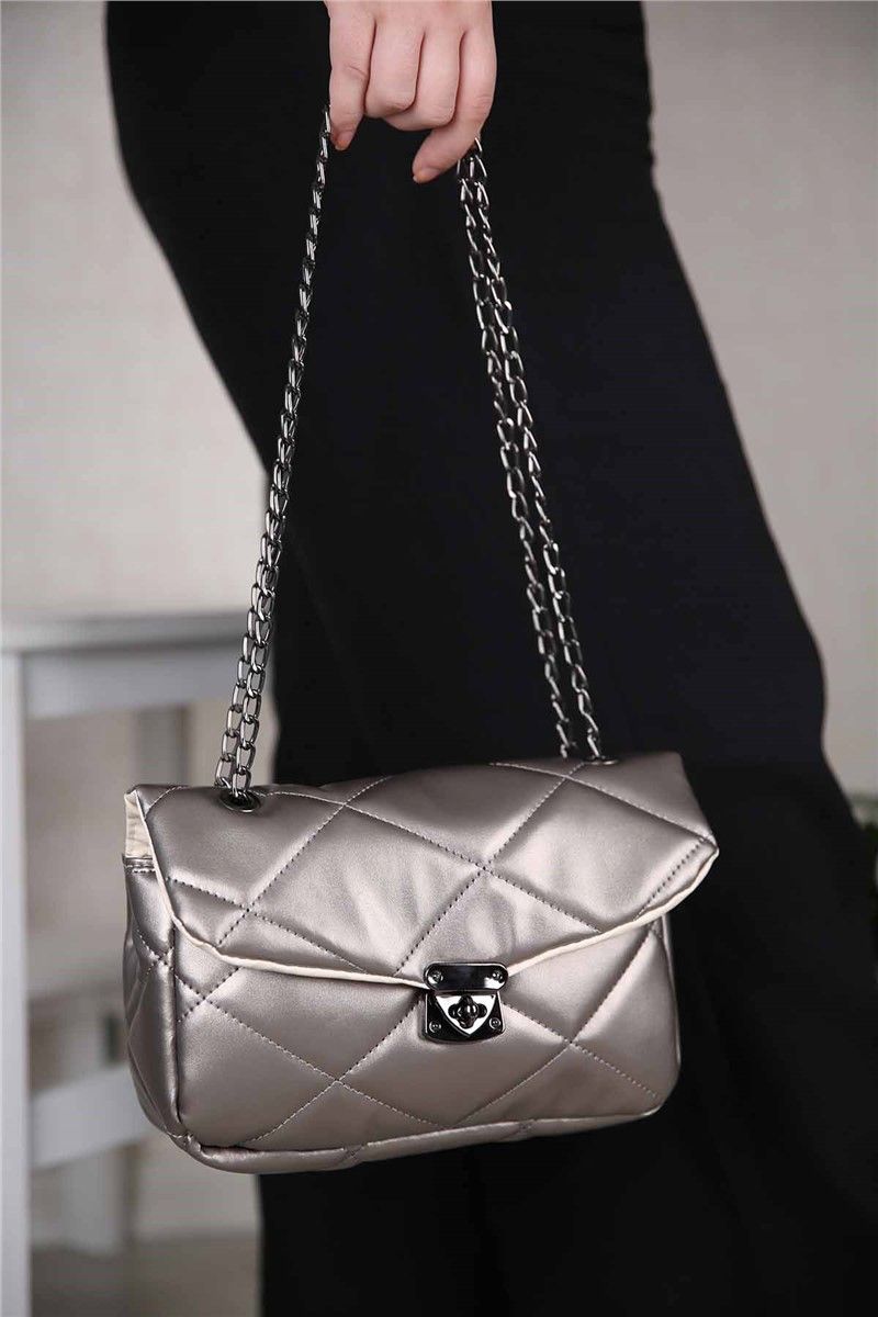 Modatrend Women's Handbag - Platinum #310733