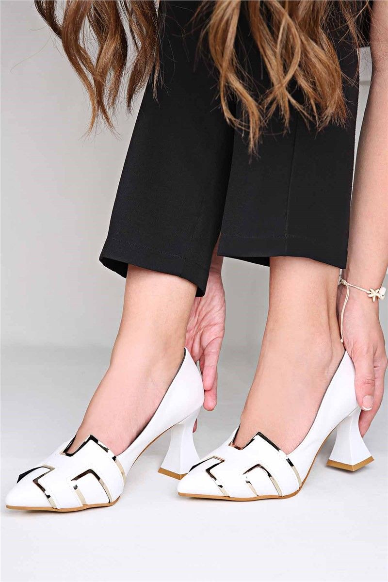 Ženske elegantne cipele - Bijele #321215