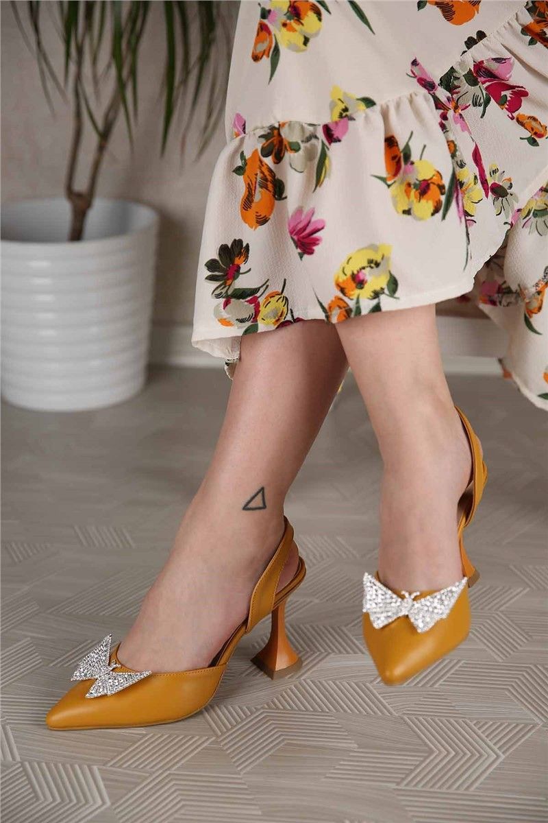 Modatrend Women's Shoes - Mustard Yellow #301237
