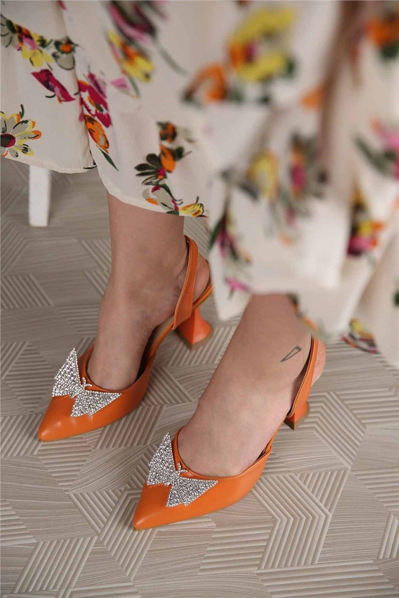 Modatrend Women's Shoes - Orange #301240
