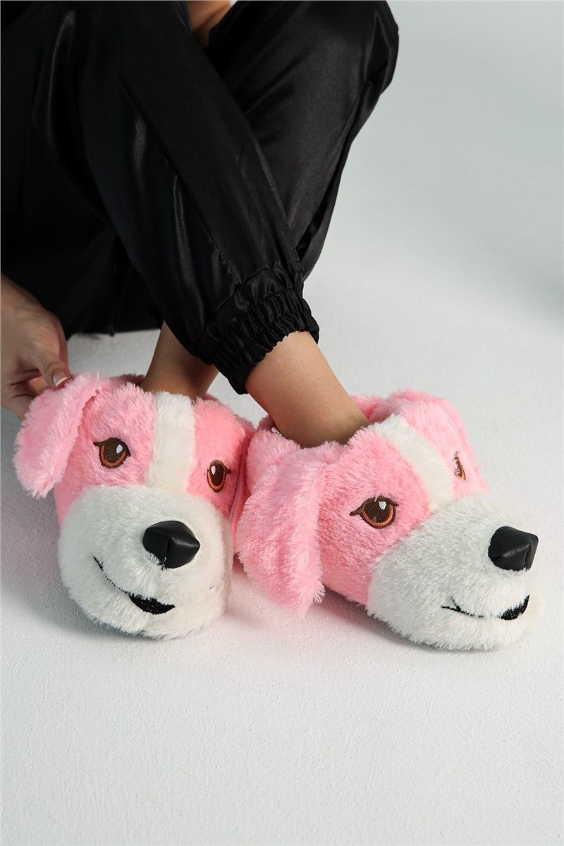 Modatrend Women's Slippers - Pink, White #319965