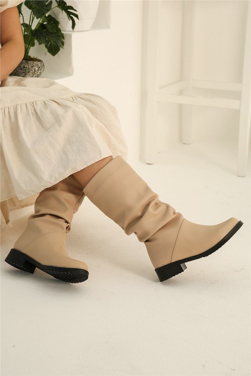 Women's Boots - Beige #319925