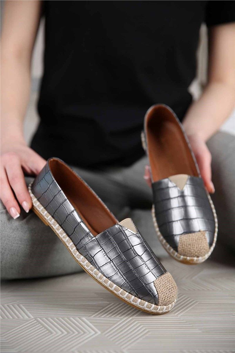 Women's Shoes - Dark Silver #299955
