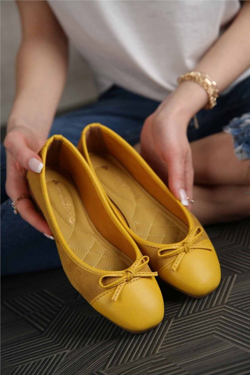 Women's Shoes - Mustard #299447