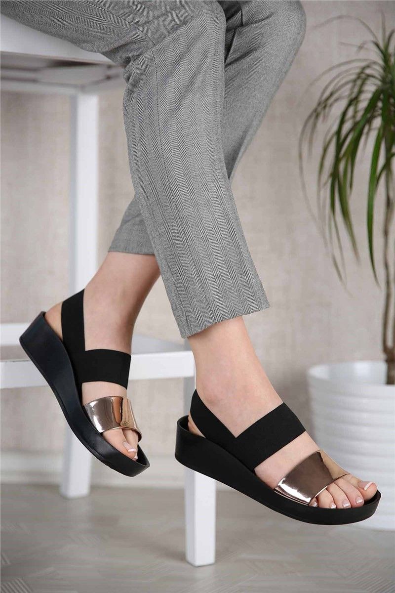 Modatrend Women's Sandals - Black, Silver #299942