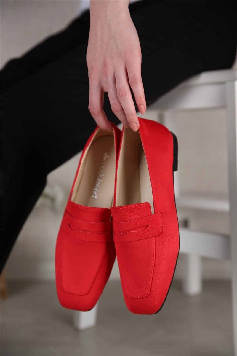 Női cipő - Piros 302725