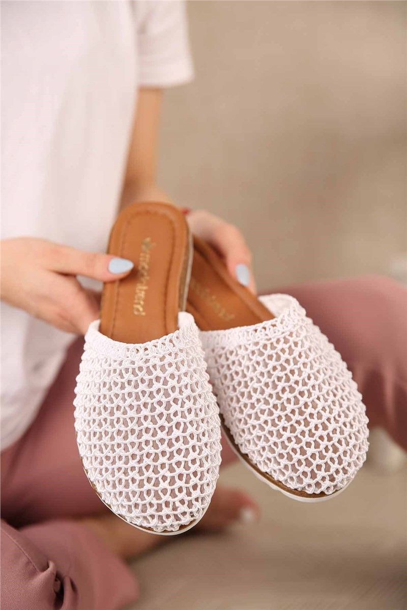 Pantofole da donna - Bianco 301222