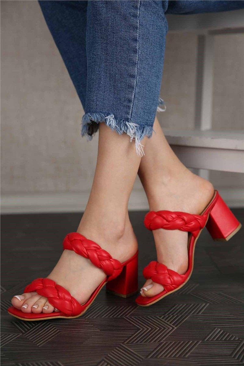Modatrend Women's Sandals - Red #299401