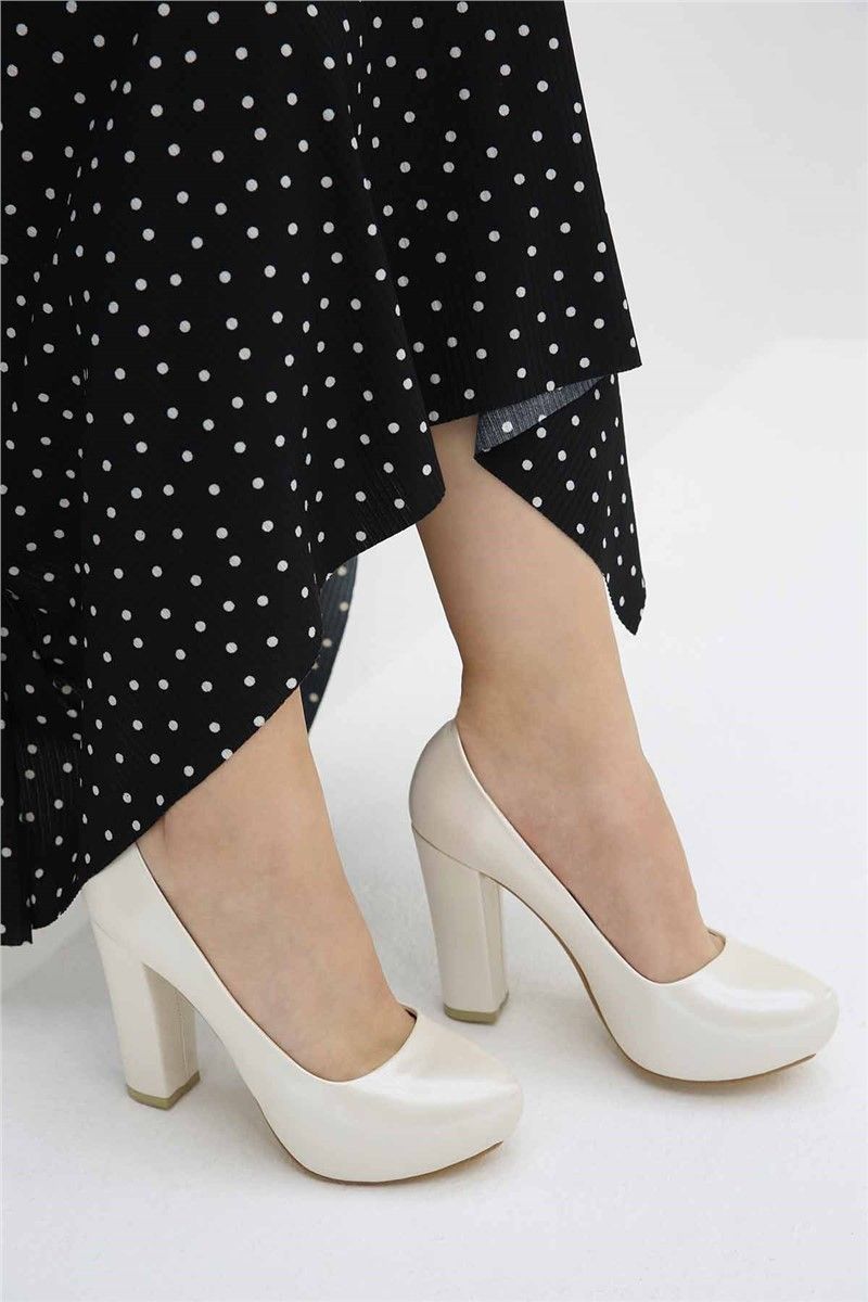 Női cipő - gyöngyfehér #321001
