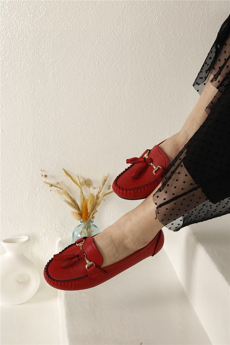 Ženske cipele za slobodno vrijeme - Crvena # 327509