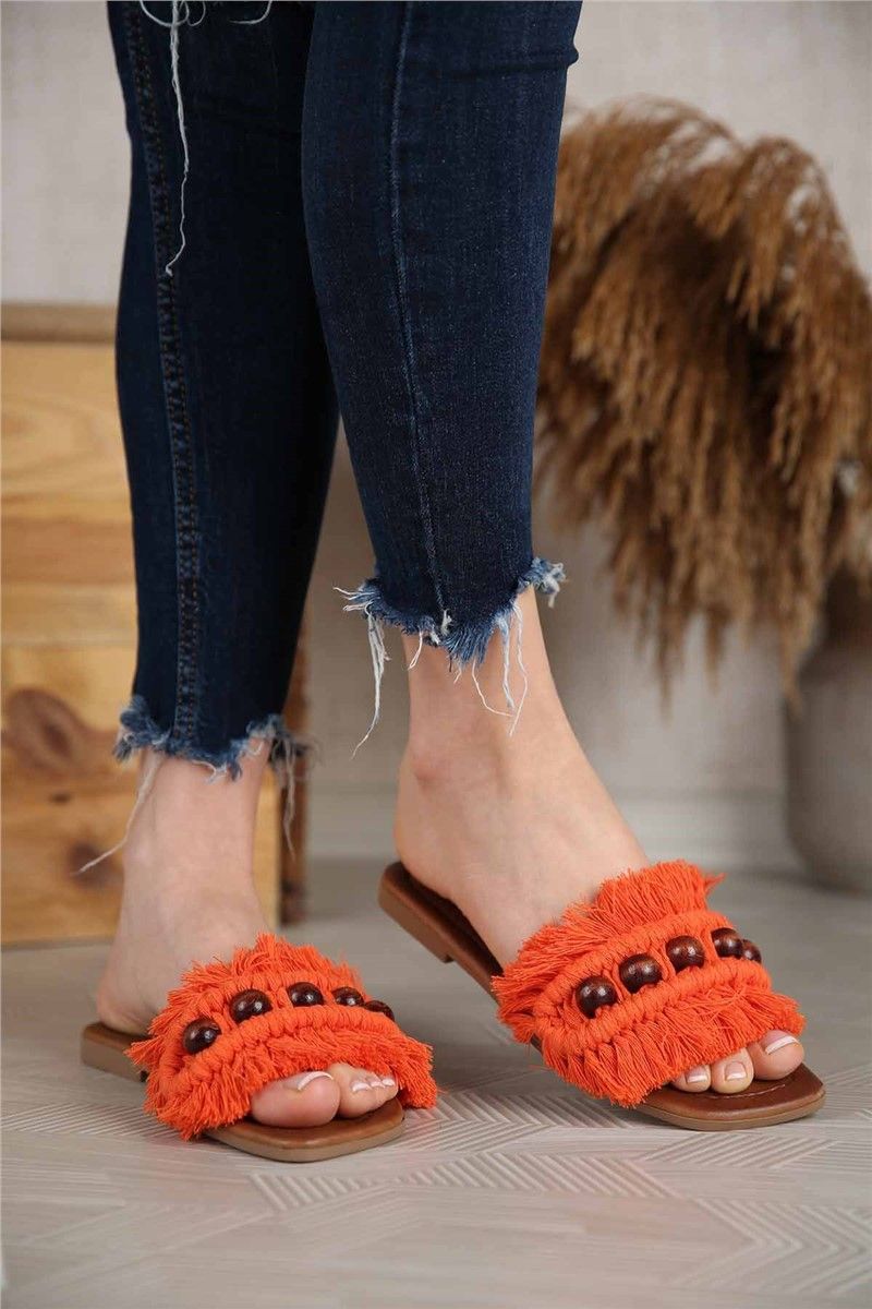 Modatrend Women's Sandals - Orange #300001