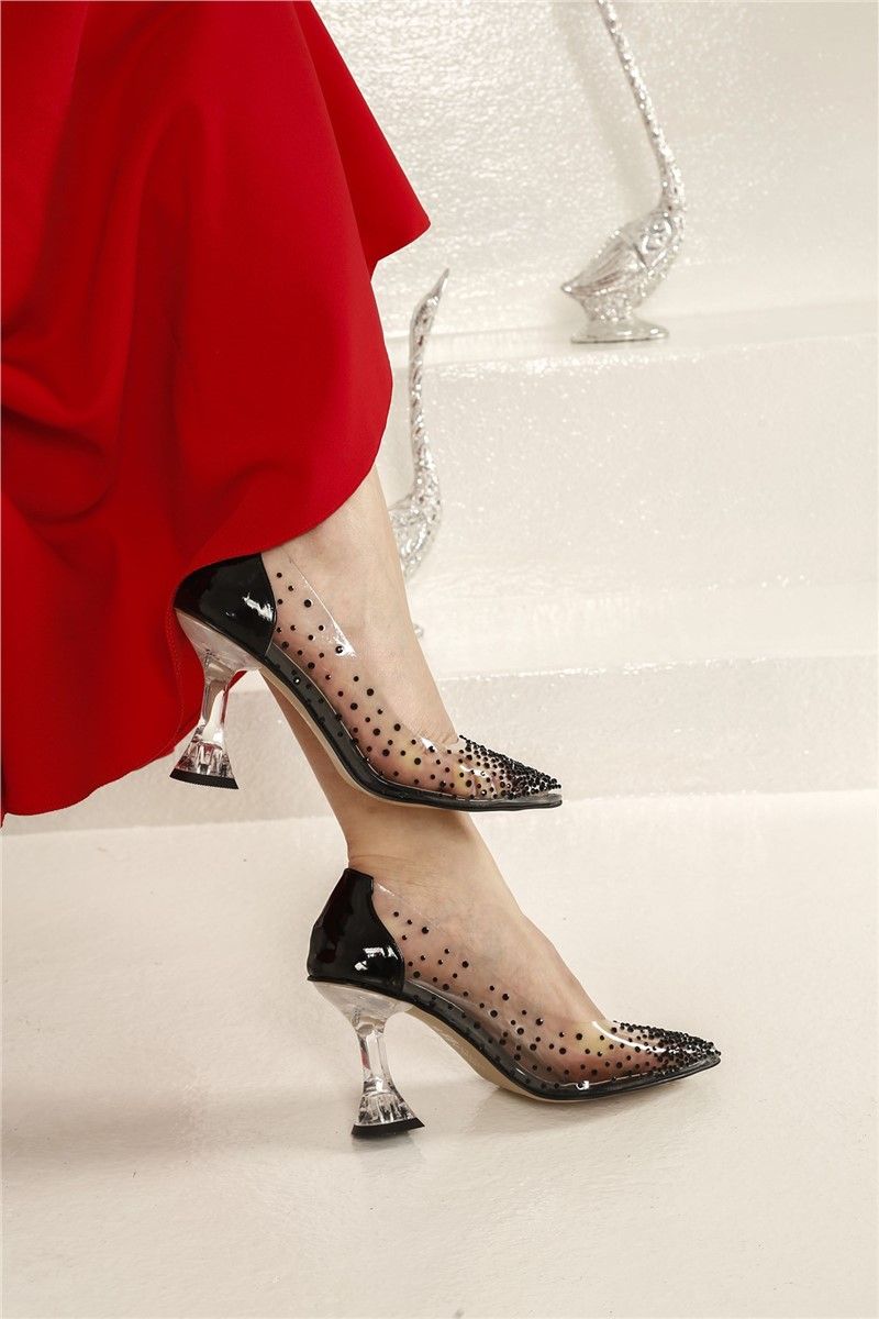 Women's elegant shoes - Black #327480