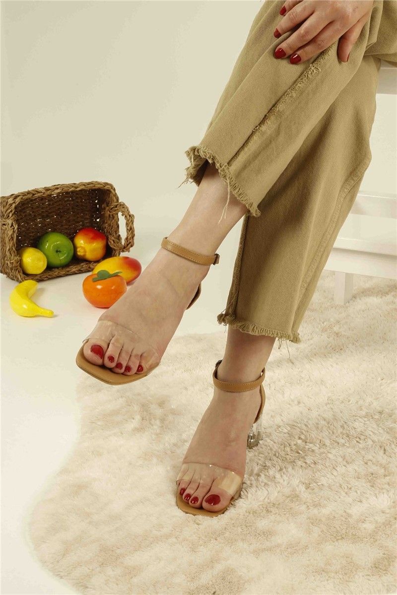 Women's sandals - Dark beige #324800