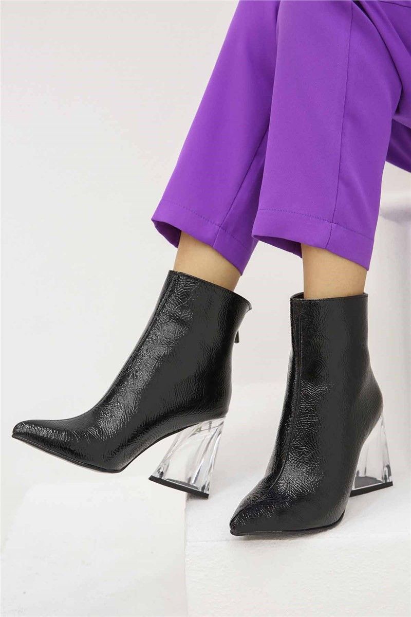 Women's elegant boots - Black #321292