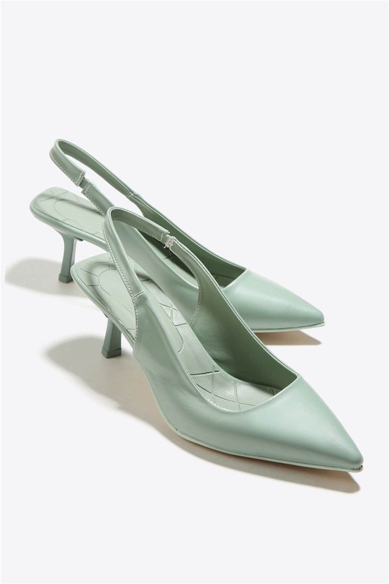 Women's shoes with heels - Mint #333757