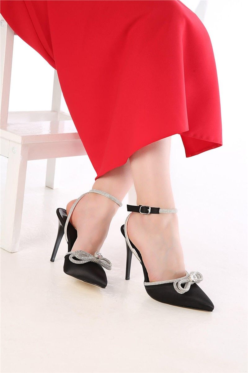 Women's high heel shoes - Black #328844