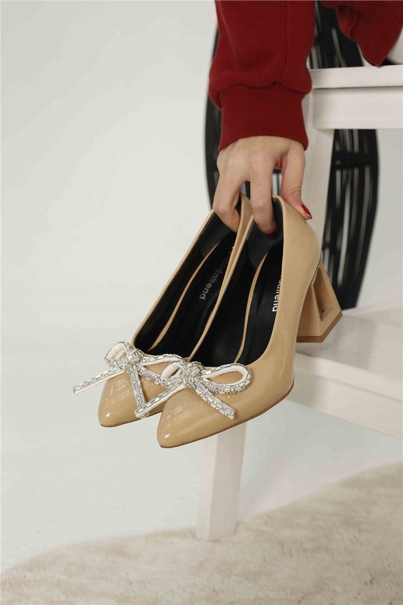 Scarpe eleganti da donna - Beige #324752