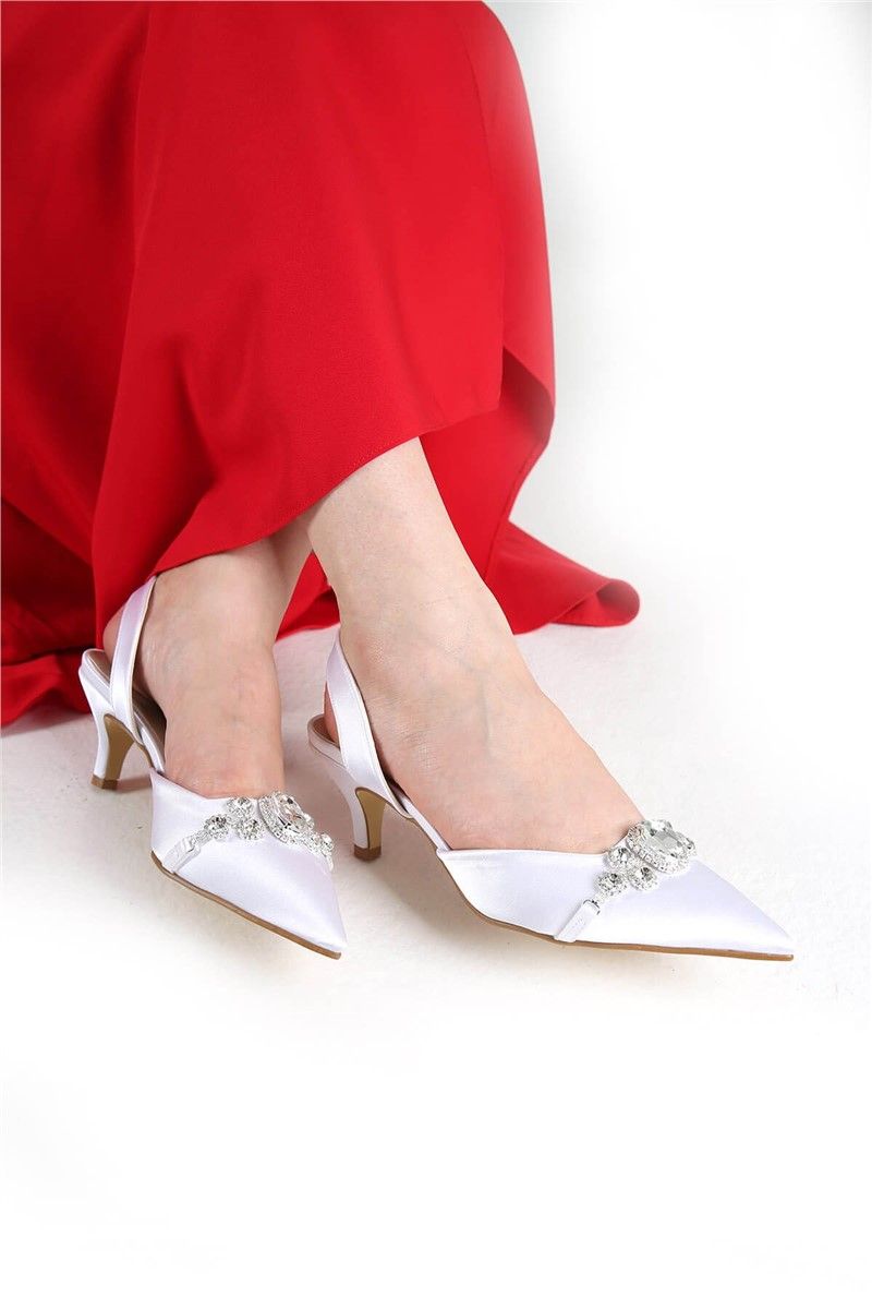Elegantne ženske cipele - Bijela # 327992