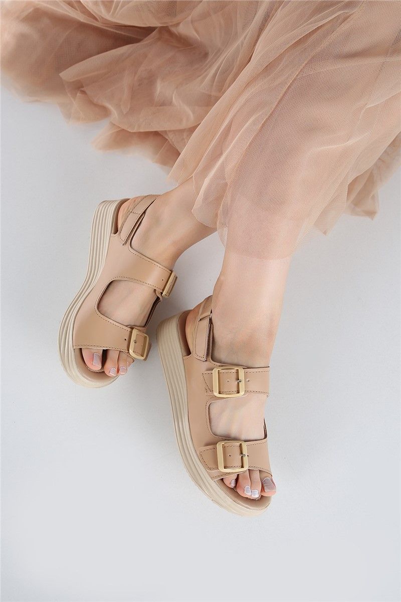 Women's Casual Sandals - Beige #333147