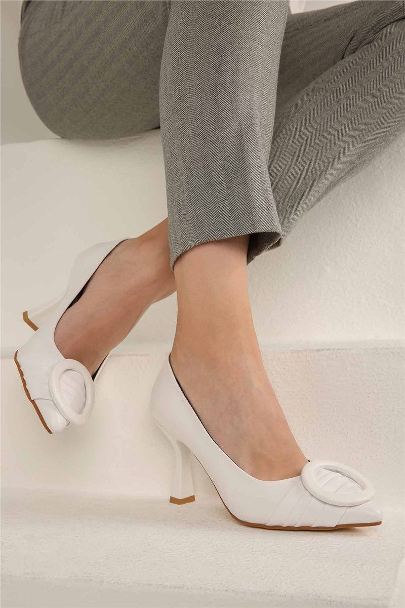 Ženske elegantne cipele - Bijele #321737