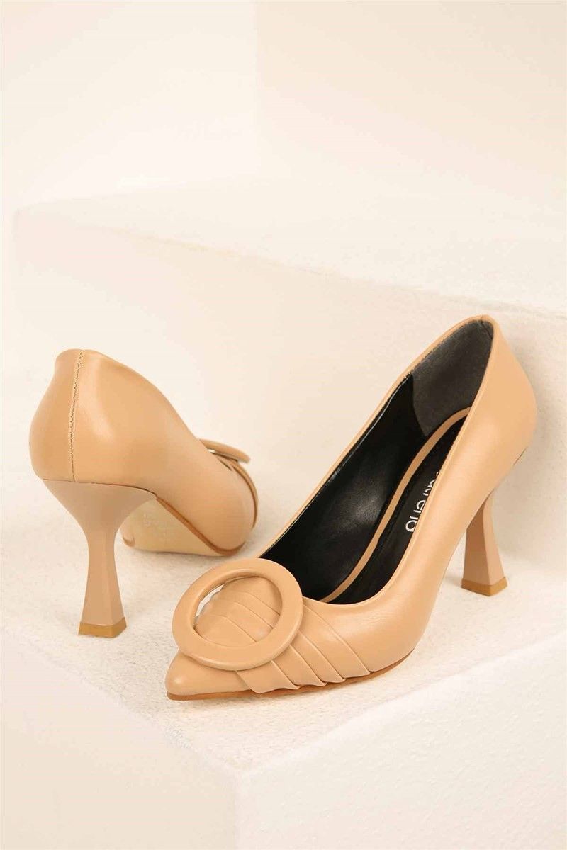 Women's elegant shoes - Beige #321886