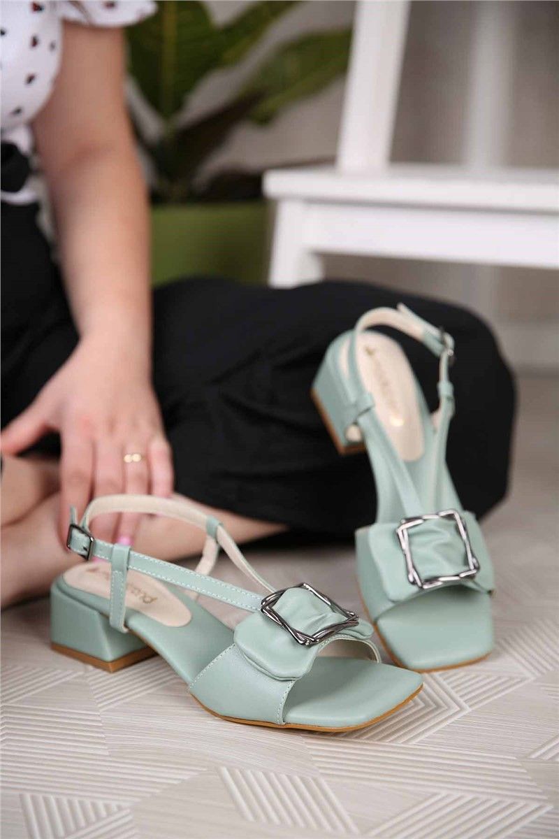 Ženske sandale na petu - Mint 306925