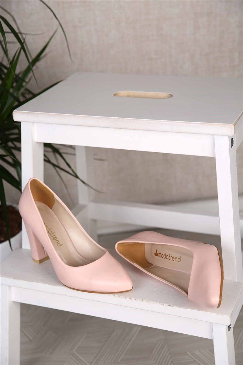 Women's Heeled Shoes - Pink #311184