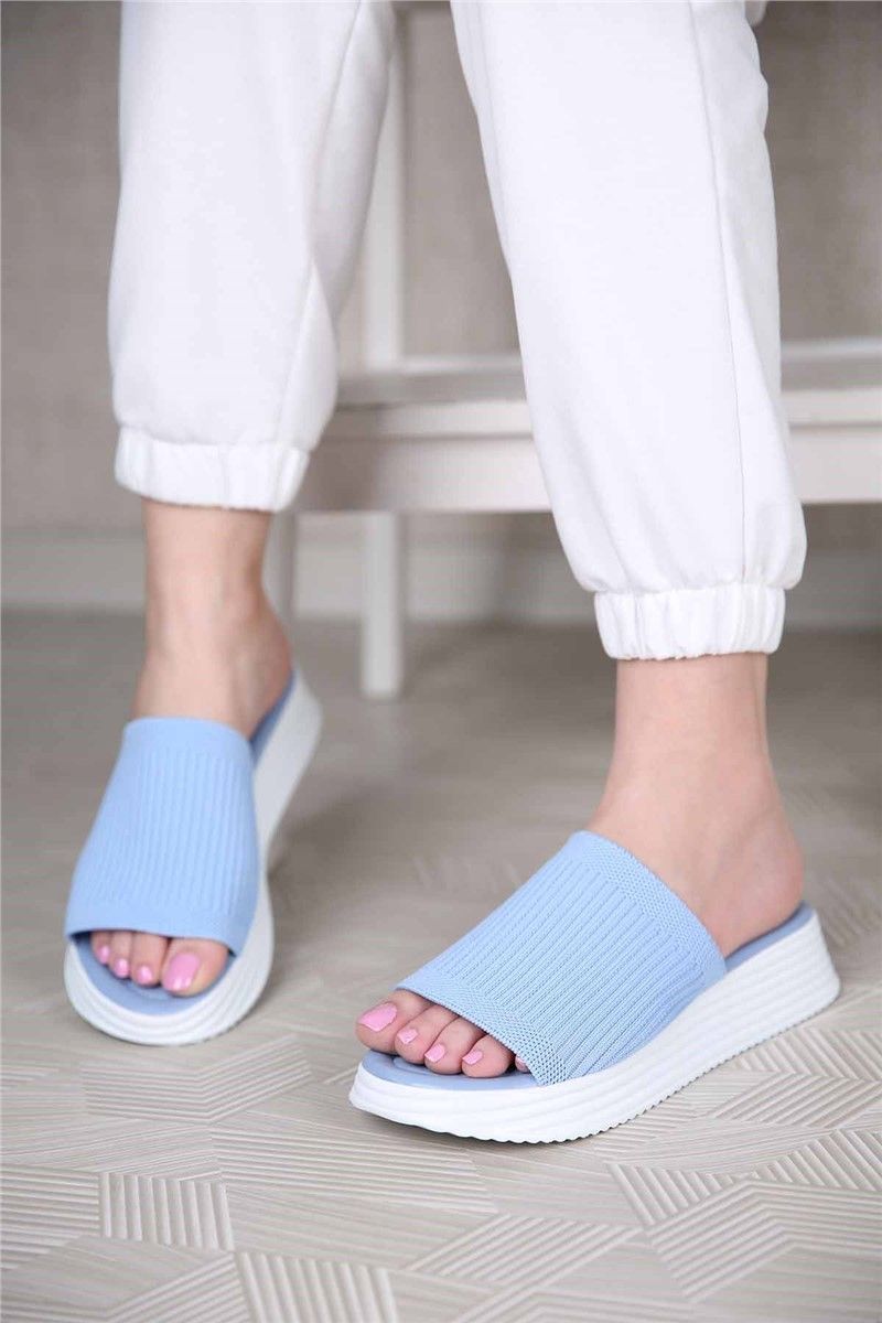 Ženske papuče - Svijetlo plave 307624