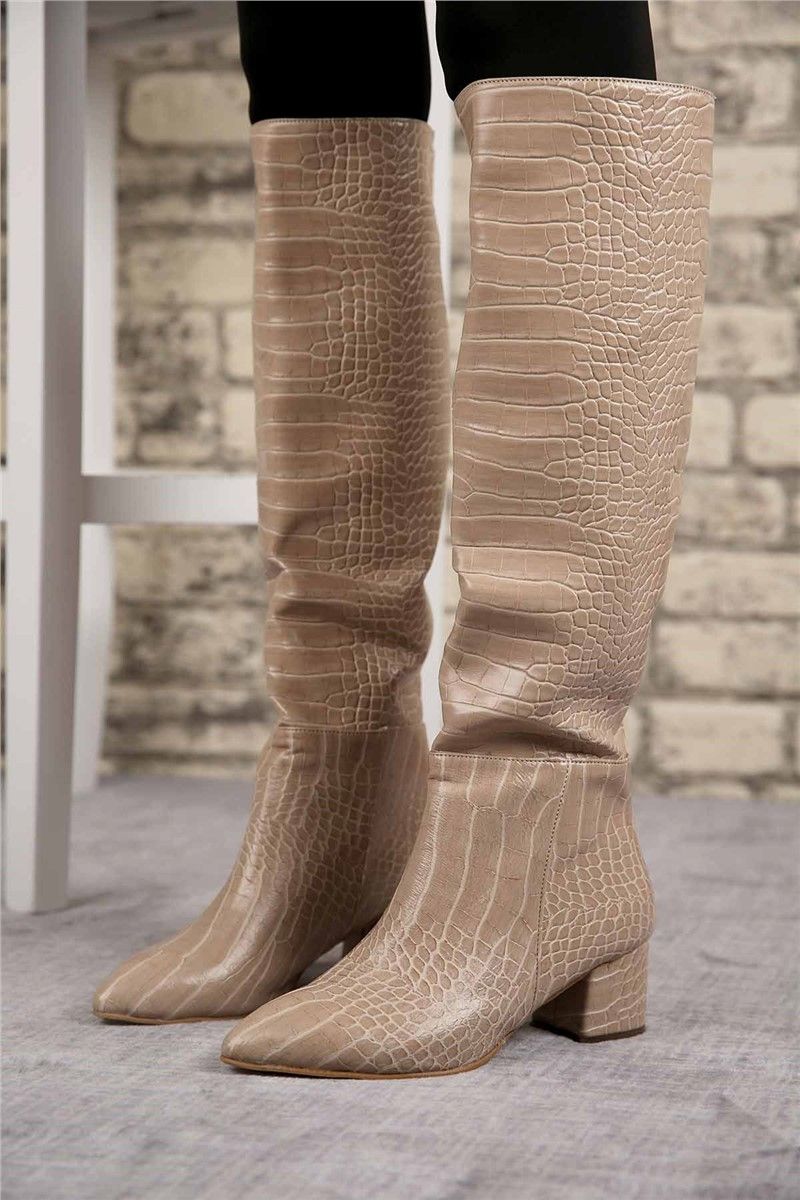 Women's Boots - Beige #320652