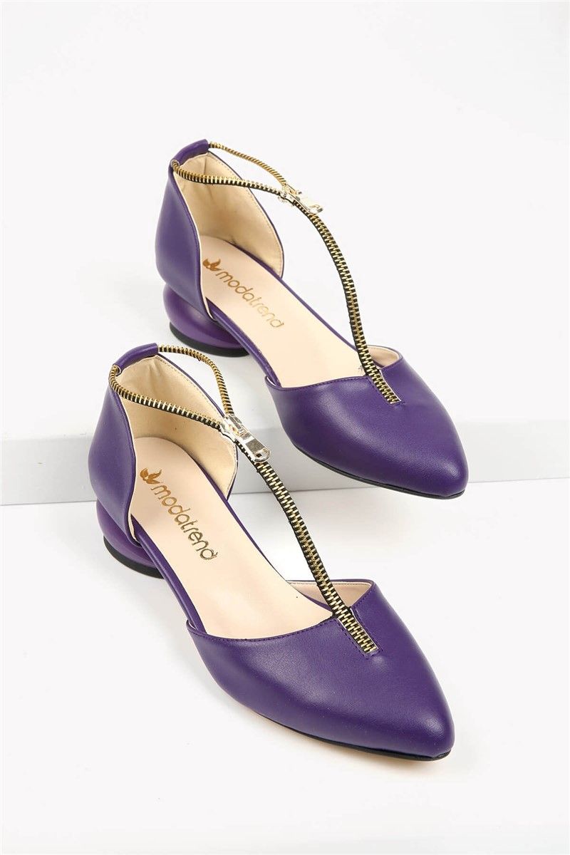 Women's casual shoes - Purple #328841