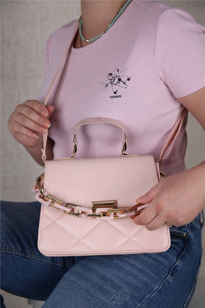 Modatrend Women's Handbag - Powder Pink #311373