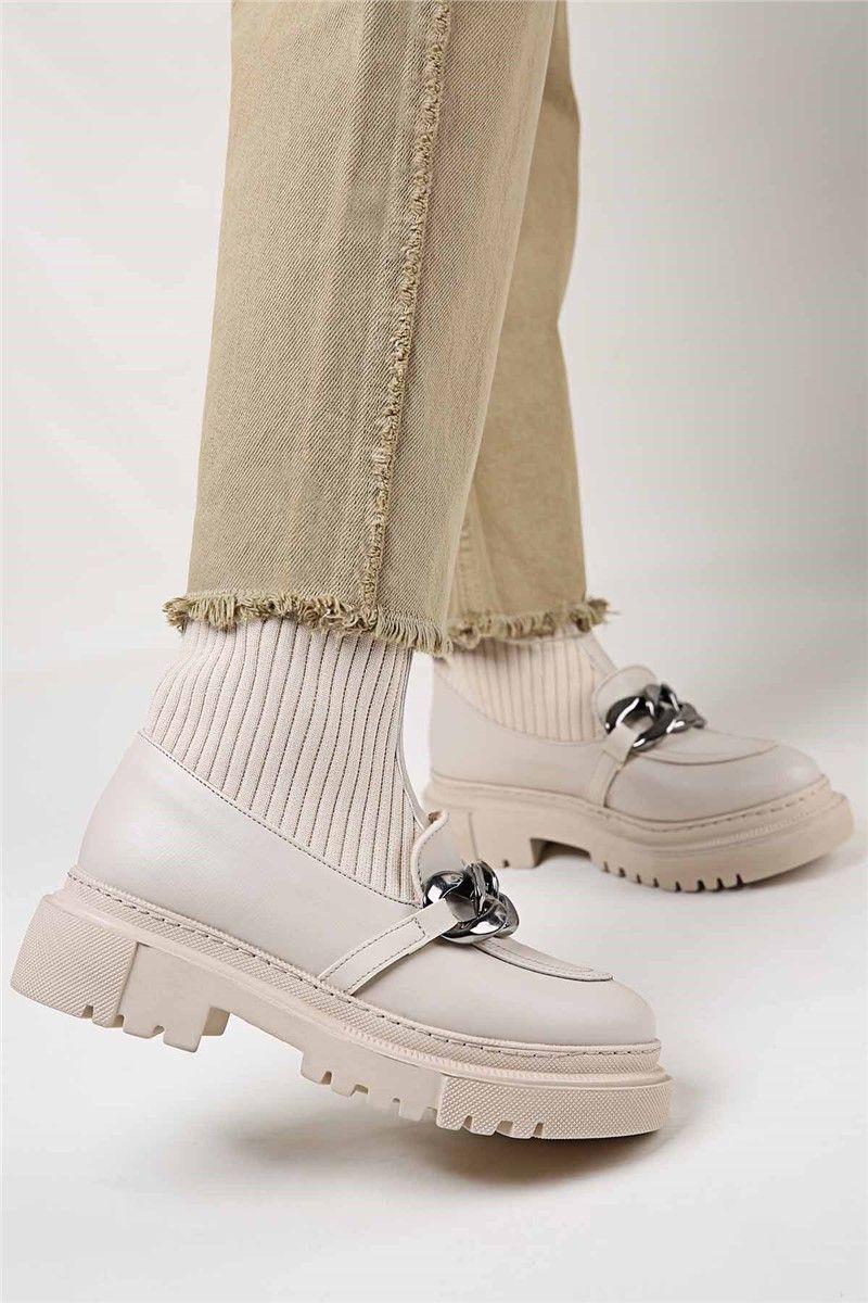 Women's Boots - Beige #319885
