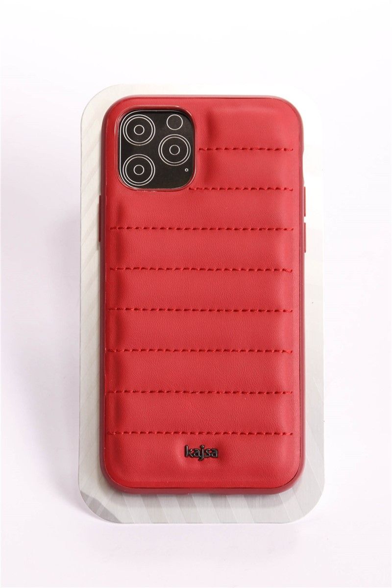 Leather Case iPhone 11 Pro Max Red - 734282