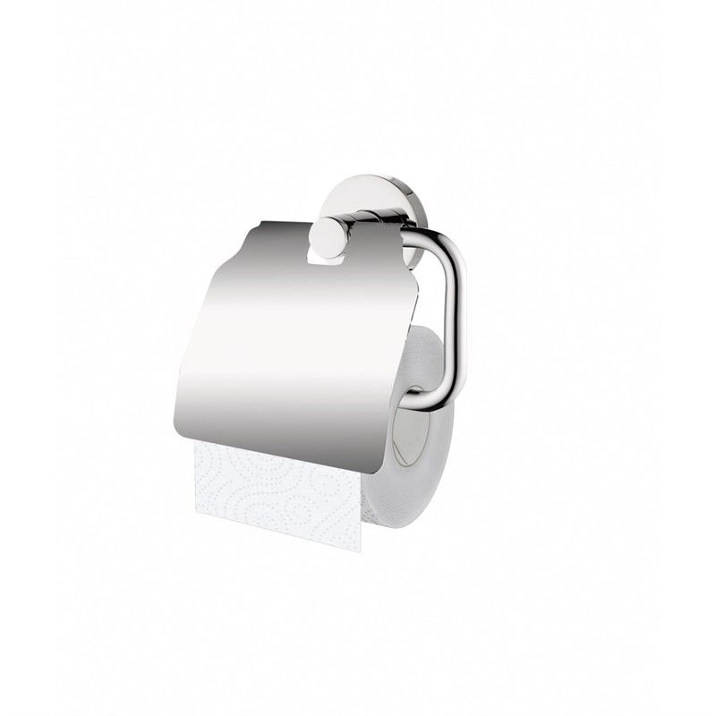 Kale D100 Covered Toilet Roll Holder - Chrome #337316